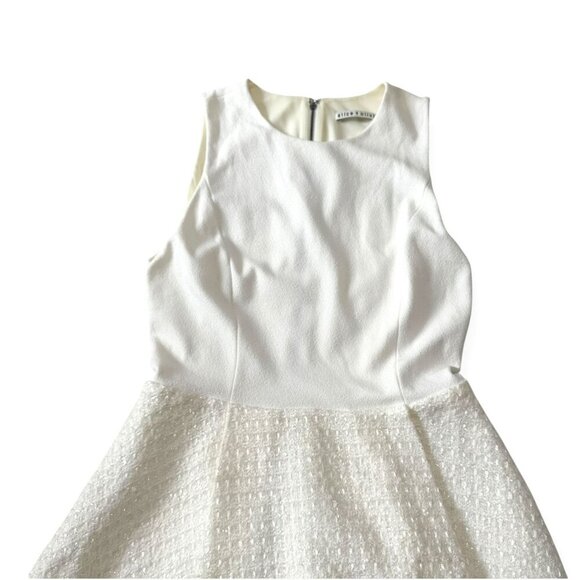 Alice + Olivia, Emerson dress, bouclé dress, cocktail dress, A-line, party dress - Picture 8 of 16
